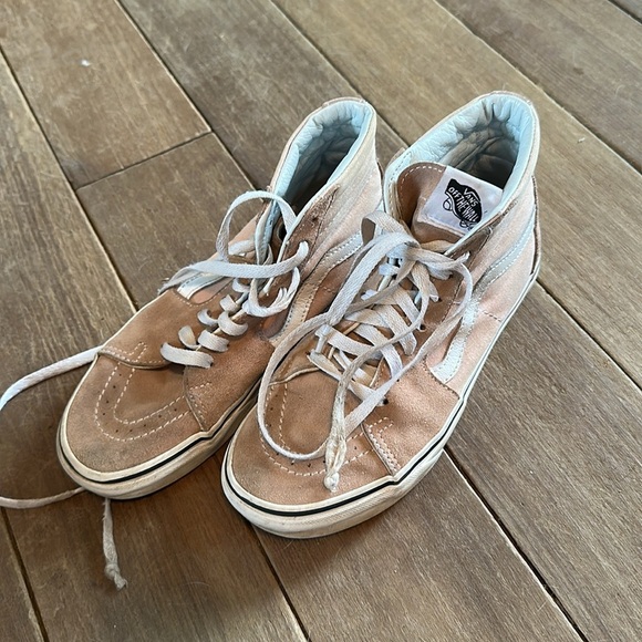 Vans pink skateboard shoes women’s size 6.5 - Picture 2 of 6